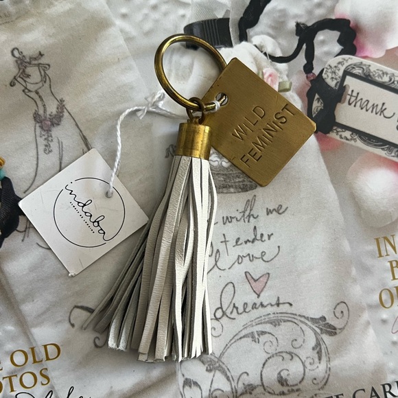 Wild Feminist Tassel Keychain - Picture 2 of 3